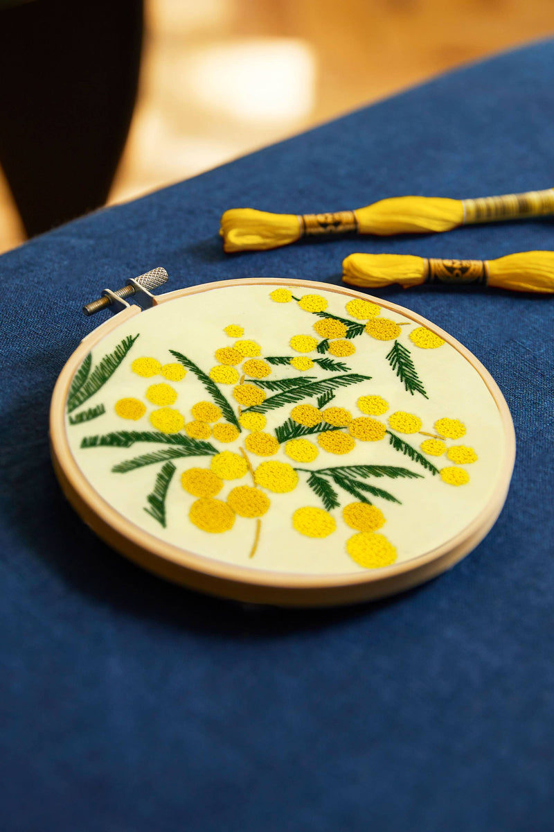 DMC Designer Embroidery Kit - Mimosas