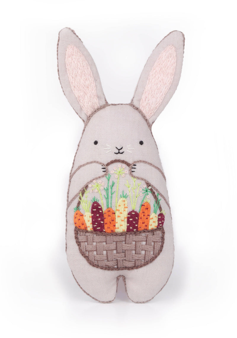 Bunny Embroidery Kit by Kiriki Press