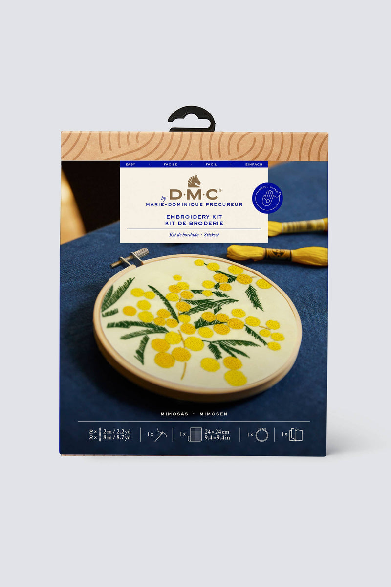 DMC Designer Embroidery Kit - Mimosas