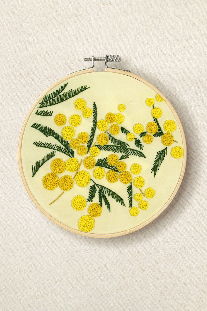 DMC Designer Embroidery Kit - Mimosas